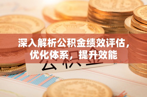 盐湖深入解析公积金绩效评估，优化体系，提升效能