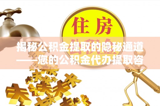 盐湖揭秘公积金提取的隐秘通道——您的公积金代办提取咨询指南