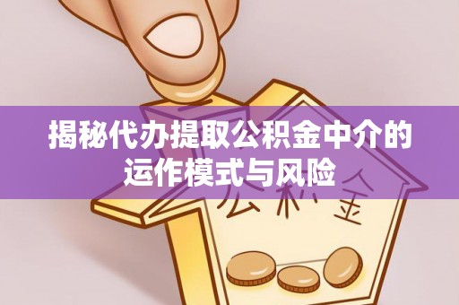 盐湖揭秘代办提取公积金中介的运作模式与风险