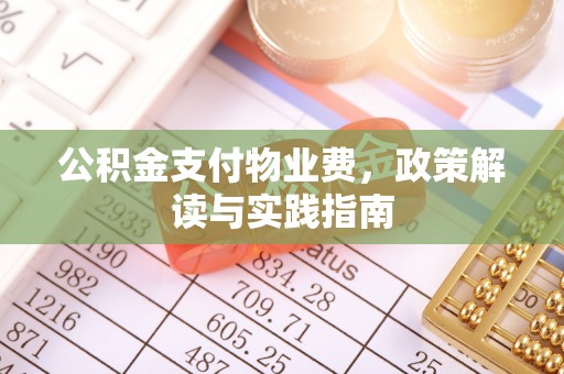 盐湖公积金支付物业费，政策解读与实践指南