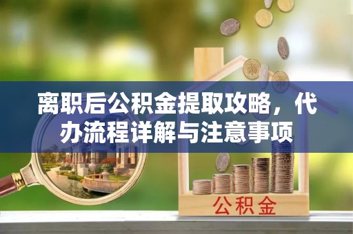 盐湖离职后公积金提取攻略，代办流程详解与注意事项