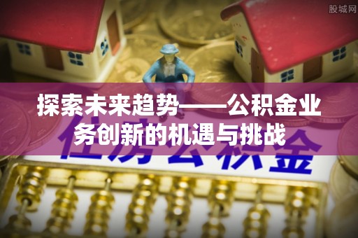 盐湖探索未来趋势——公积金业务创新的机遇与挑战