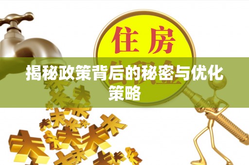 盐湖揭秘政策背后的秘密与优化策略