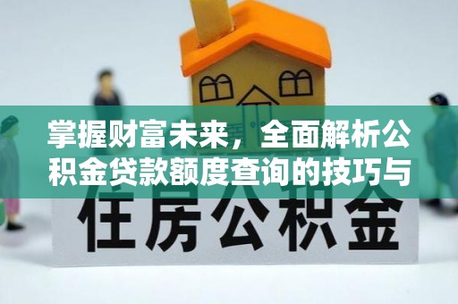 盐湖掌握财富未来，全面解析公积金贷款额度查询的技巧与策略