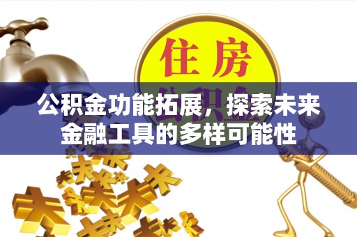 盐湖公积金功能拓展，探索未来金融工具的多样可能性