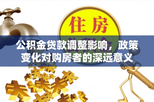 盐湖公积金贷款调整影响，政策变化对购房者的深远意义