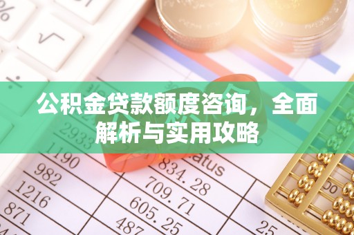 盐湖公积金贷款额度咨询，全面解析与实用攻略