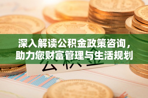 盐湖深入解读公积金政策咨询，助力您财富管理与生活规划