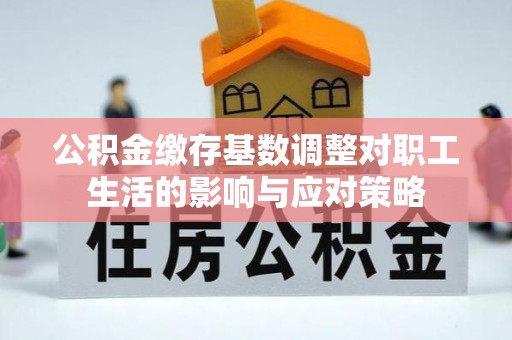 盐湖公积金缴存基数调整对职工生活的影响与应对策略