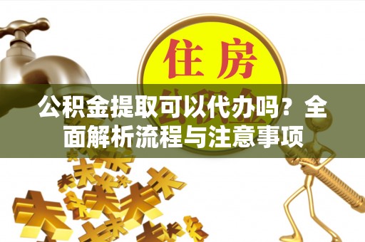 盐湖公积金提取可以代办吗？全面解析流程与注意事项