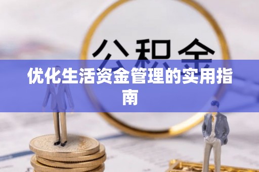 盐湖优化生活资金管理的实用指南