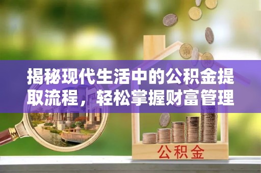 盐湖揭秘现代生活中的公积金提取流程，轻松掌握财富管理新技能