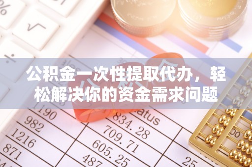 盐湖公积金一次性提取代办，轻松解决你的资金需求问题