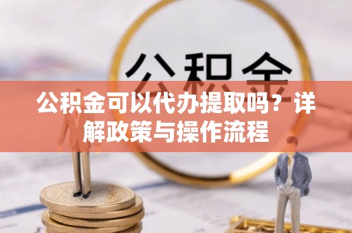 盐湖公积金可以代办提取吗？详解政策与操作流程