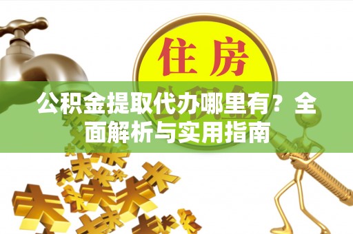 盐湖公积金提取代办哪里有？全面解析与实用指南