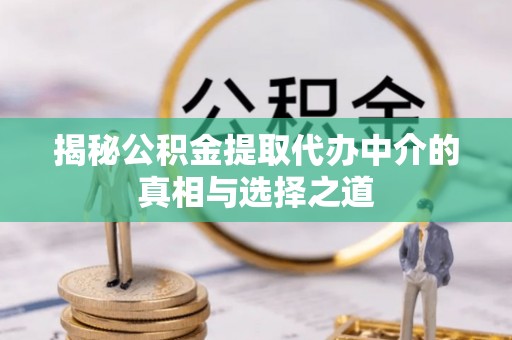 盐湖揭秘公积金提取代办中介的真相与选择之道