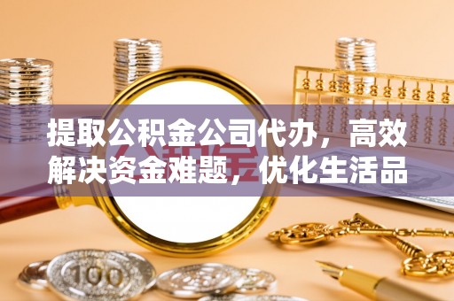 盐湖提取公积金公司代办，高效解决资金难题，优化生活品质