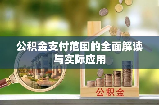 盐湖公积金支付范围的全面解读与实际应用