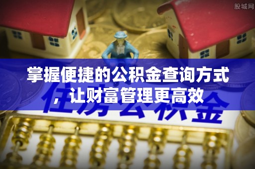 盐湖掌握便捷的公积金查询方式，让财富管理更高效