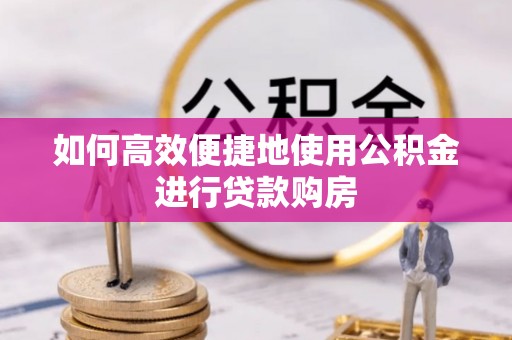 盐湖如何高效便捷地使用公积金进行贷款购房