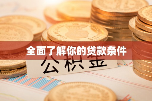 盐湖全面了解你的贷款条件