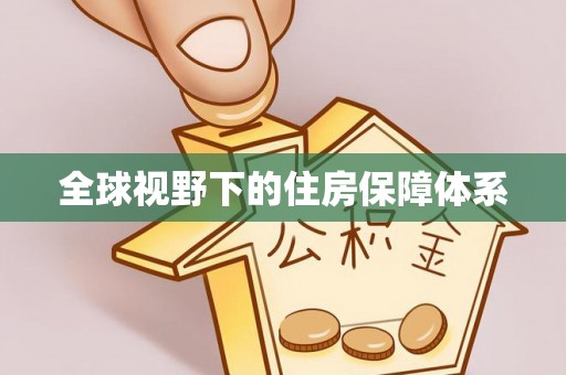 盐湖全球视野下的住房保障体系