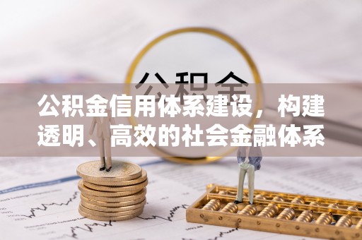 盐湖公积金信用体系建设，构建透明、高效的社会金融体系
