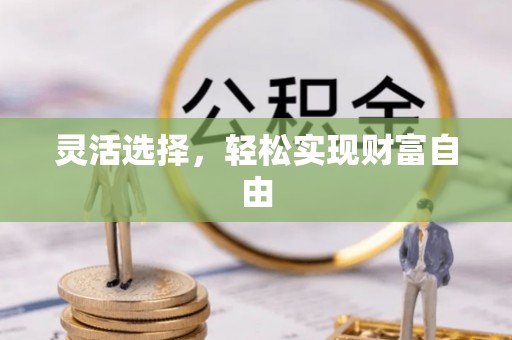 盐湖灵活选择，轻松实现财富自由